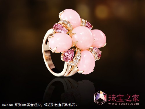 Chanel奢華珠寶戒指Baroque系列（Baroque Ring Collection of Chanel's Fine Jewelry），