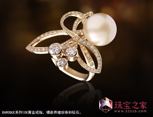 Chanel奢華珠寶戒指Baroque系列（Baroque Ring Collection of Chanel's Fine Jewelry），