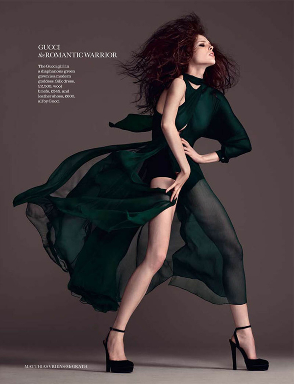 Coco Rocha 《Elle》UK 2011年8月號(hào)