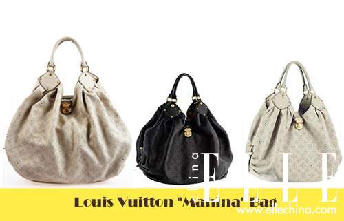 米蘭達(dá)-可兒的Louis Vuitton“Mahina”超大手提包