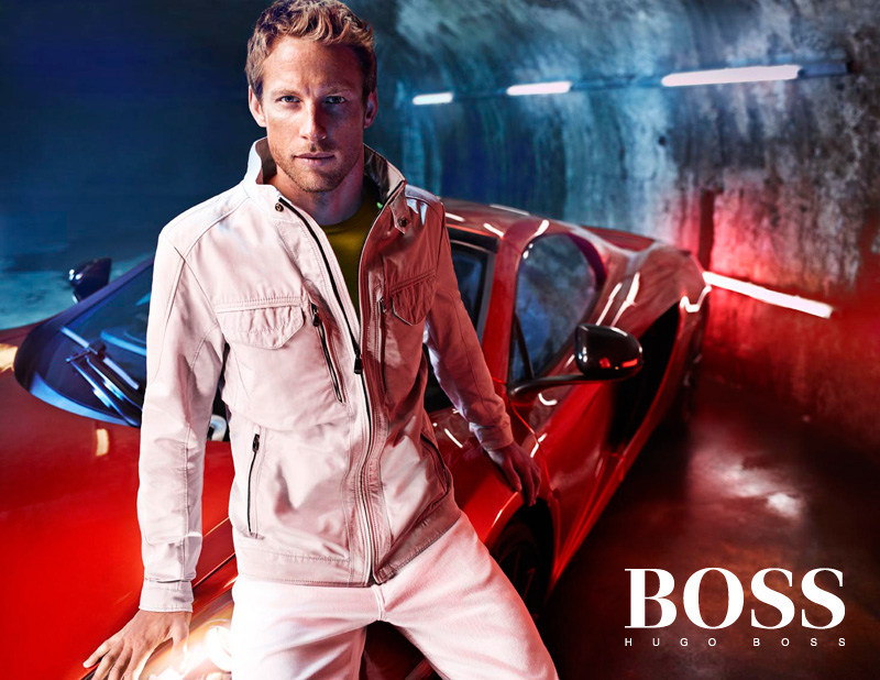 Hugo Boss x McLaren 賽車服裝廣告大片