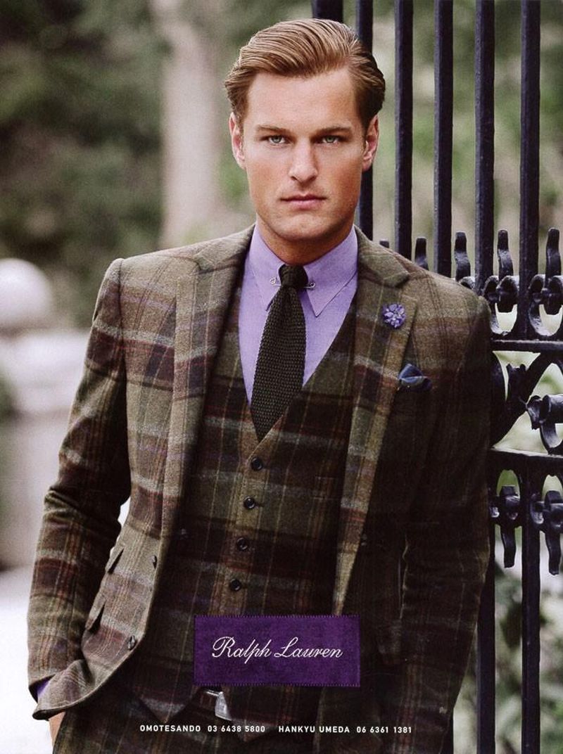 Ralph Lauren Purple Label 2012秋冬男裝大片