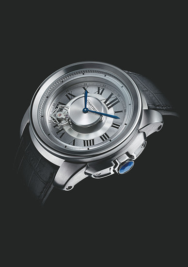 Calibre de Cartier Astrotourbillon天體運轉(zhuǎn)式陀飛輪手表